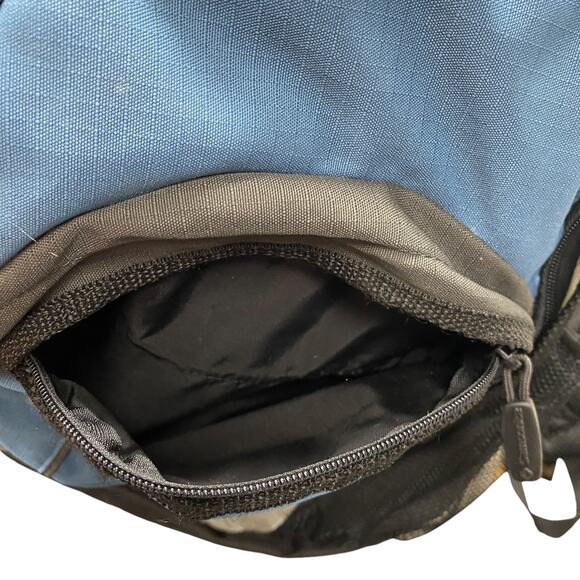 Samsonite Blue Grey Black Laptop Travel School Backpack - Picture 3 of 10